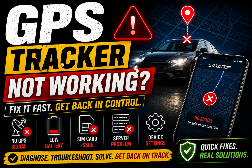 GPS Tracker Not Working? What to Do If Your Tracker Stops Reporting